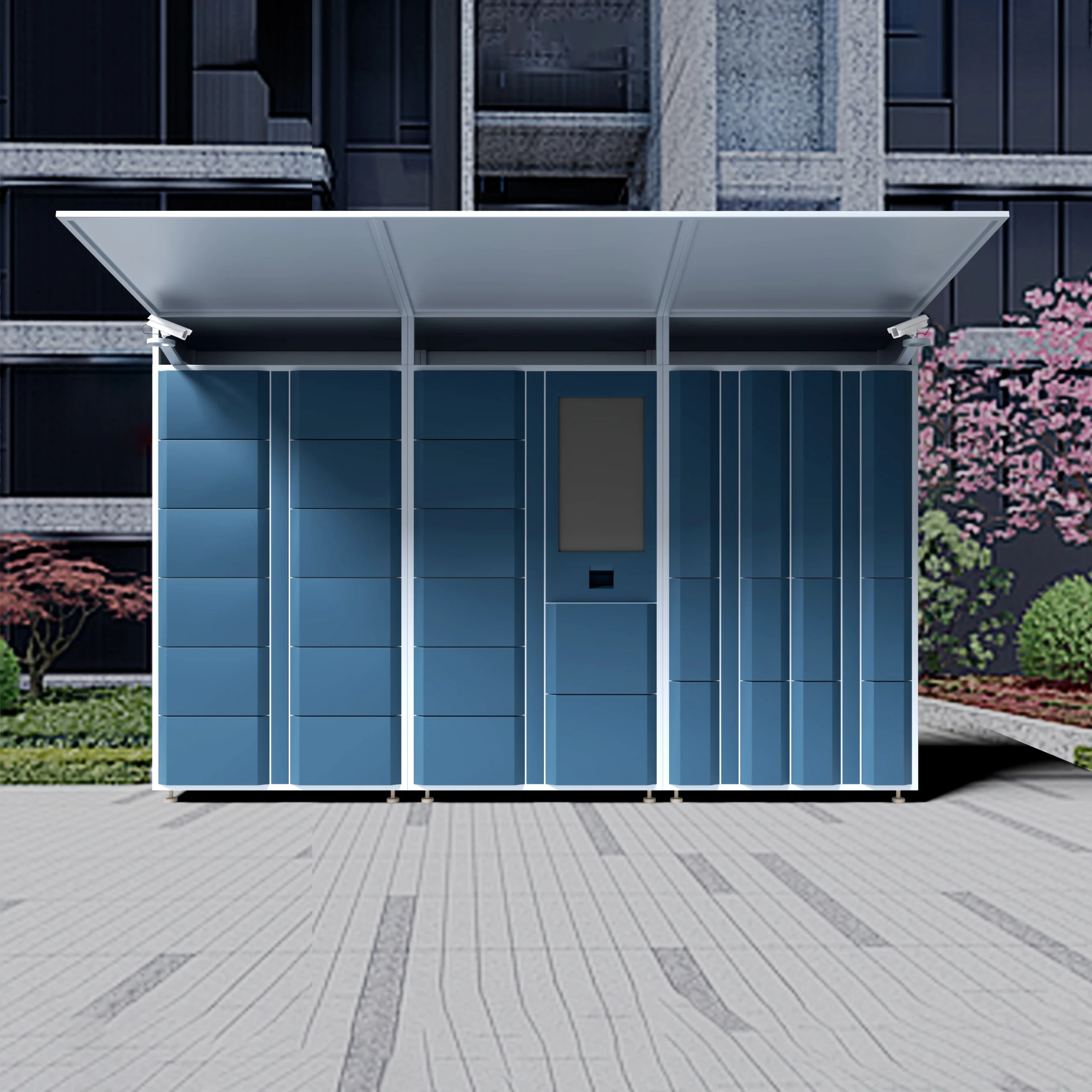 outdoor parcel lockcer