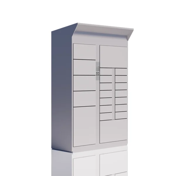 autonomous battery powered parcel lockers