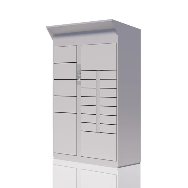 autonomous battery powered parcel lockers