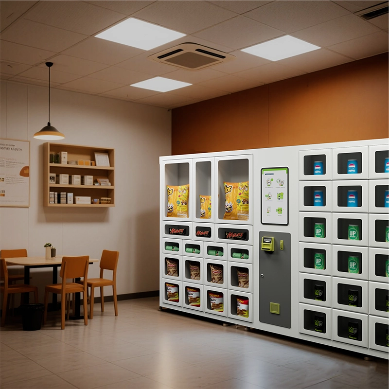 vending machine locker application