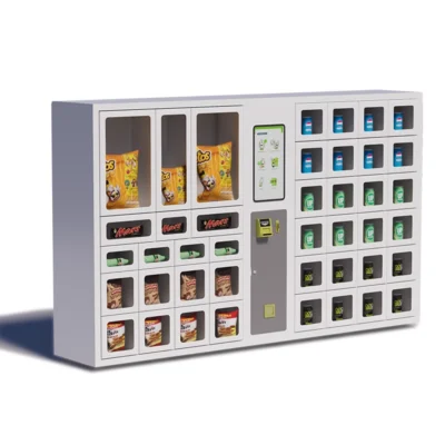 Smart Vending Machine Locker for Secure and Automated Item Dispensing
