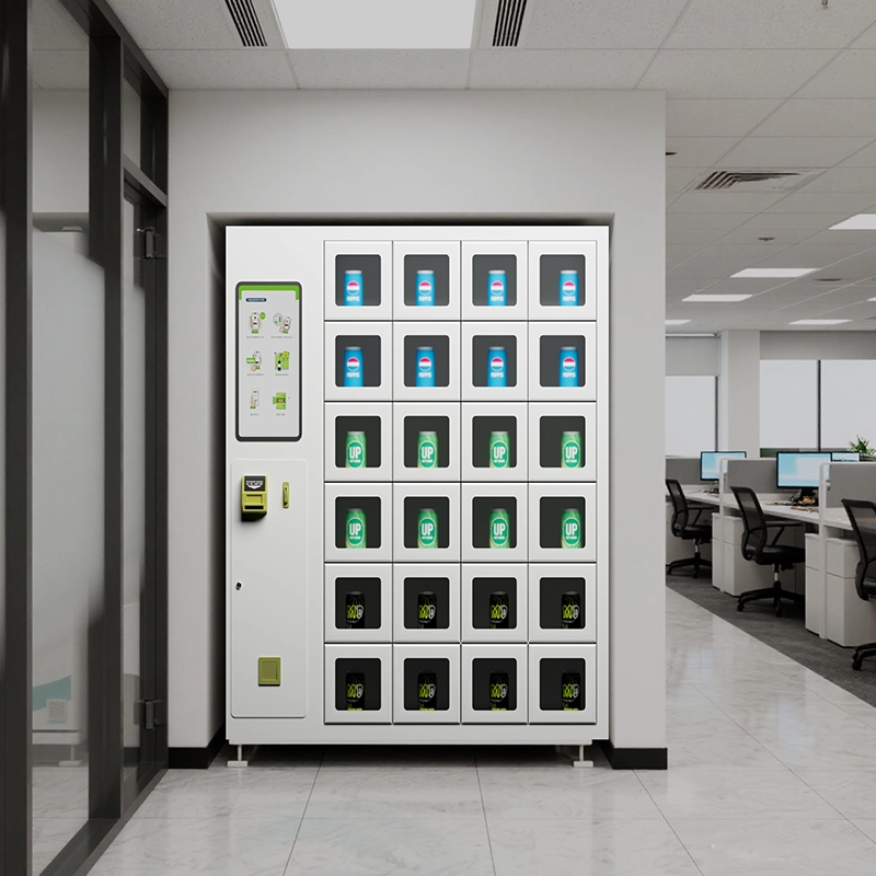 vending machine locker application